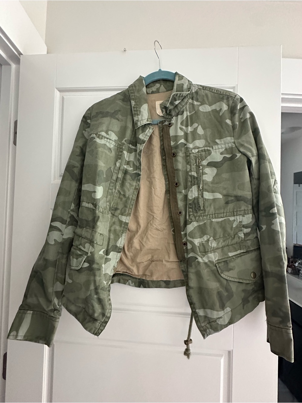 GAP Green Camouflage Jacket